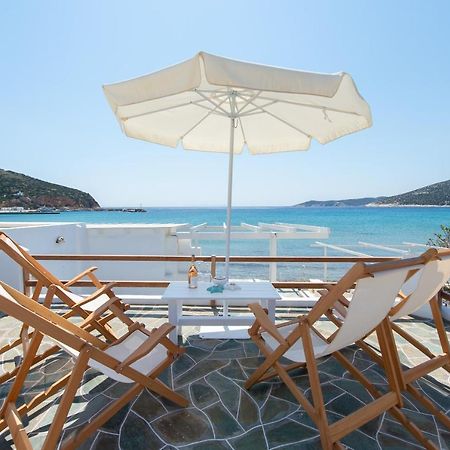 Turquoise Maison By The Sea Platis Gialos  Bagian luar foto