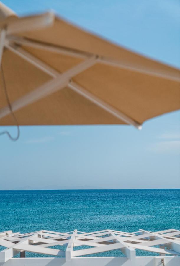 Turquoise Maison By The Sea Platis Gialos  Bagian luar foto