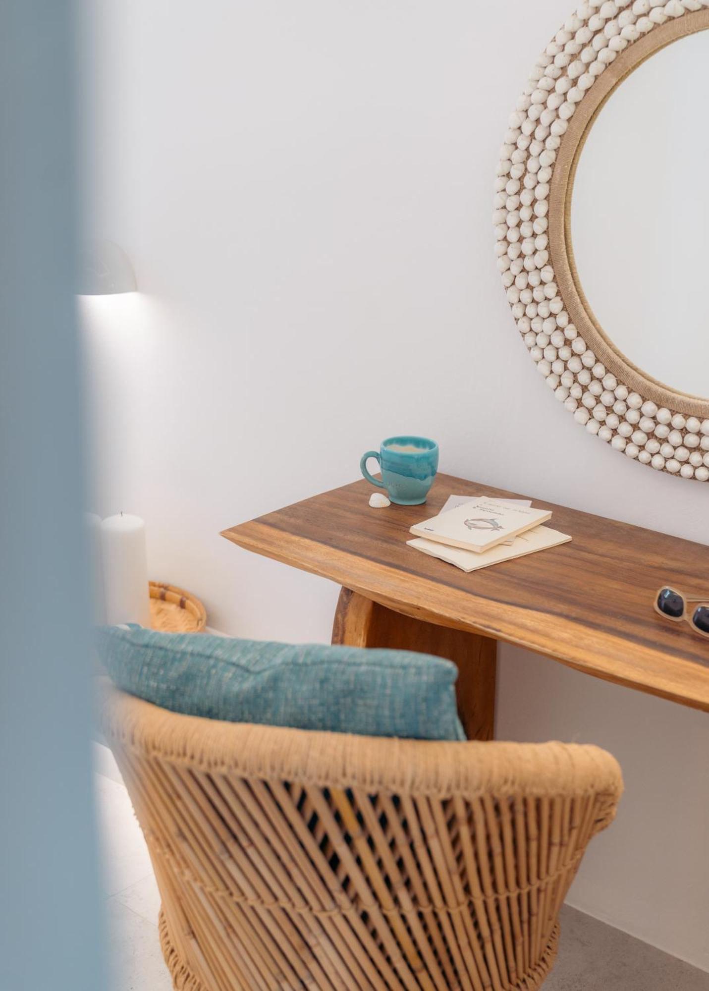 Turquoise Maison By The Sea Platis Gialos  Bagian luar foto